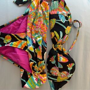 Trina Turk Multicolor Bikini Set